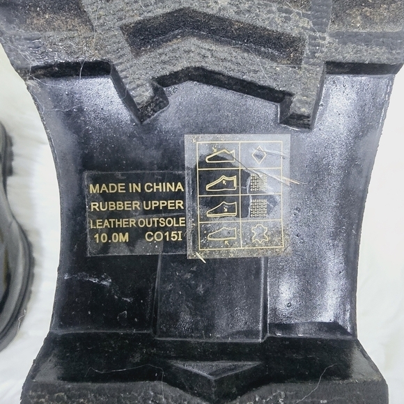 Michael Kors Tall Rain Boots Size 10 - Picture 11 of 14